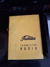 Vintage Toshiba 7 Transistor Radio W box