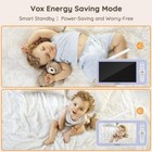 Boifun Video Baby Monitor 1080p 5 display Security Camera Night Vision 110 Angle