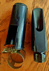 Yamaha 4c Alto Saxophone Mouthpiece With Meyer Style Brass Lig   Plastic Cap