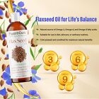Flaxseed Oil Cold Pressed Unrefined 100  Pure Flax Seed Linseed Liquid Bulk