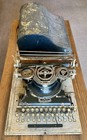 Antique Hammond Multiplex Typewriter Model 26 With Original Metal Cover Usa