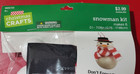 Christmas Crafts Snowman Kit Makes 6   Kids Craft Kit   New