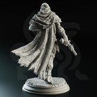 Big Iron Warforged Gunslinger Rogue Artificer Fighter Miniature   D d Dnd