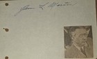 Glenn L  Martin Autograph  Aviation Pioneer