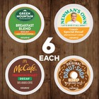 Keurig Decaf Coffee Variety Pack  Keurig K-cup Pods  24 Count