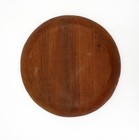 Mcm Teak Danish Modern Wood Divided Pu Pu Platter 12  Mid-century Modern Tiki