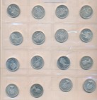 Canada 50 Cents -16 Mixed - Silver Halves - Investment Lot -  3005