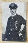 Rare  Ww1 German Navy Pilot Oberflugmeister Paul Fabeck Sanke 635 Photo Postcard