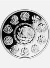 2024 Mexico Libertad  999 Silver 5 Ounce Proof Coin In Capsule