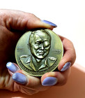 1967 Re-united Jerusalem Capital Of Jewish Palestine Bronze Medal 50mm
