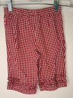 Vintage Y2k Strawberry Shortcake Berry Wear Gingham Pants Red White Girls 24m