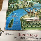 2008 Republican National Convention Tim Zeltner Poster Signed Chair Mike Duncan