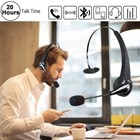 Trucker Driver Headset Bluetooth Wireless Universal Pc Gaming Headphone With Mic