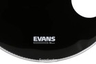 Evans Eq3 Black Bass Resonant Drumhead - 22  - With Port