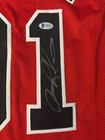 Dennis Rodman Autographed Chicago Bulls Xl Jersey Beckett