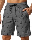 Men s 9 Inch Swim Trunks Quick Dry 4-way Stretch Water Repellent Mesh Lining