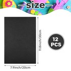 Morcheiong 12 Pcs Self Adhesive Felt Sheet Soft Felt Sheets With Adhesive Bac   