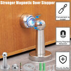 Magnetic Door Stop Holder Home Safety Stopper Guard Office Fitting Screws Catch