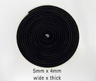 Accordion Bellows Gasket Tape Balgdichtung 5x4  mm  Length 3 55 Meters  140  
