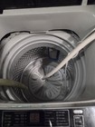 Rovsun Portable Electric Washing Machine  Top-load  White black