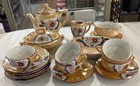 Child s 19 Piece Vintage Gold Luster Ware Hand Painted Tea Set Japan