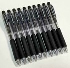 New 96-pc Lot Pentel Wow  Retractable Gel Pen Black Medium  7mm Bulk K437-abr