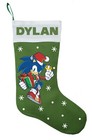 Sonic The Hedgehog Christmas Stocking  Sonic Stocking  Sonic Christmas Gift