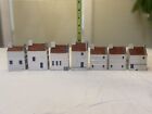 7 Blue Delft s Amsterdam Holland Mini Houses  Empty 