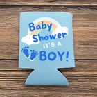 Custom Baby Shower Can Coolers Baby Announcement Personalized Gender Reveal Gift