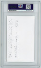 Stanley Vejtasa Signed Index Card - World War 2 Flying Ace Veteran Korean - Psa