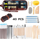 10lbs Air Dry Clay Set With 40 Pottery Sculpting Tools Modeling Craft Kit White
