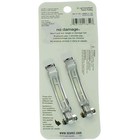 2 Pack Scunci No Slip Grip All Day Hold No Slip Grip Hair Barrettes  Black  2 Ct