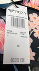  270 Roxy 4 3 Mm Swell Series Gbs Wetsuit Nwt Sz 10 12 14 Back Zip Women 2023