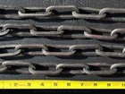 By The Yard Forged Steel Chain  Large Old Vtg Primitive Antique Style Metal Link