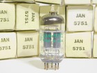 Ge Jan 5751 Halo Getters Grey Plates Vintage Tubes Nib  tests As Nos 