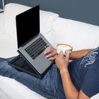 Adjustable Laptop Table Stand Lap Sofa Bed Tray Foldable Pc Notebook Desk
