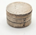 Indian Colonial 1918-25 Rupee Coin Silver Coin Pill Box George V King  917 