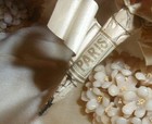1800 s Antique French Victorian Wax Orange Blossoms W Original Paris Tags X 3