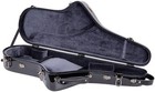 Crossrock Protect Tenor Saxophone Flight Case  Black Fiberglass Shaped Hardshell