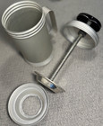 Antique Mirro Aluminum Spritz Cookie Pastry Press - Complete Set Orig Box