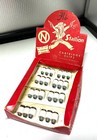 Vintage Nichols Stallion Cartridge Clips Display Box 4 Clips 24 Bullets 32 38