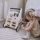 Wooden Baby Walker Push And Pull Learning Activity Walker     Activity Toy Mult   