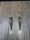 Lot Of 2 Vintage Tranco Entry Brass Door Handles