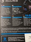 Gaming Headset - Sades Sa-807 Wired With Microphone - Hardly Used