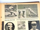 1939-40 Baseball Scrapbook Gehrig Dimaggio Feller Yankees Newspaper Clippings