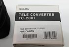  brand New  Sigma Tele Converter Tc-2001 For Canon Ef From Japan