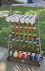 Vintage Forster Croquet Set Made In Usa