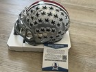 Jaxon Smith-njigba Signed Ohio State Mini Helmet Beckett Coa