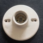  Porcelain Light Bulb Fixture Wall Ceiling   1625  Vintage Paulding  Set Of Two