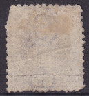 Queensland 1876 1 - Purple Qv Typographed Used Sg 109  sf8 5 